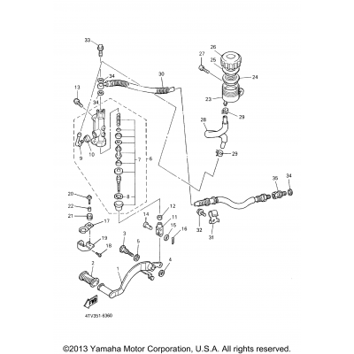 Rear Master Cylinder