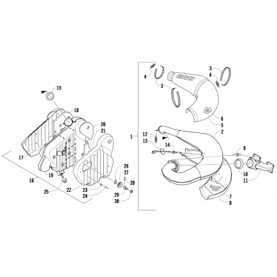 EXHAUST ASSEMBLY