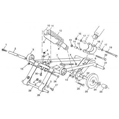 Front Torque Arm 440 Xcr