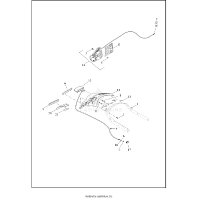 LICENSE PLATE BRACKETS - FXBR