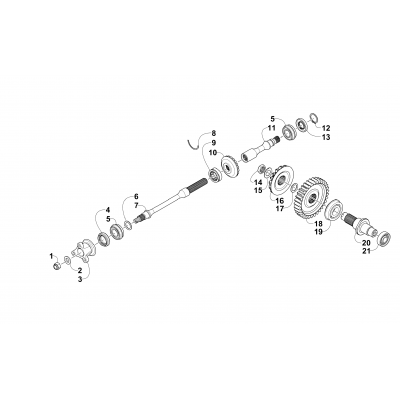 SECONDARY DRIVE ASSEMBLY