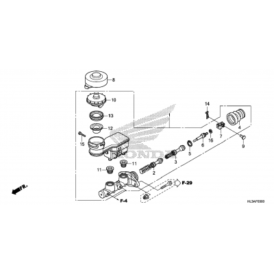 FRONT BRAKE MASTER CYLINDER