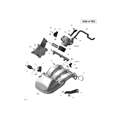 02_Air Intake Manifold And Throttle Body