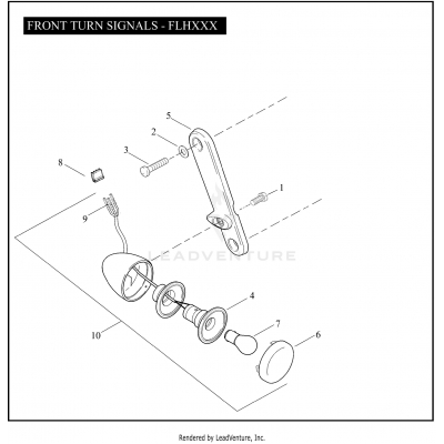 FRONT TURN SIGNALS - FLHXXX