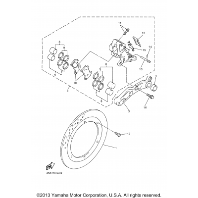 Rear Brake Caliper