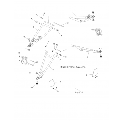 Suspension, Front Control Arms