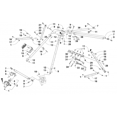 STEERING SUPPORT ASSEMBLY