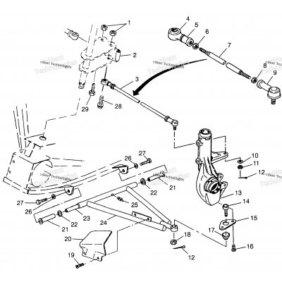 Aarm/Strut Mounting Scrambler 500