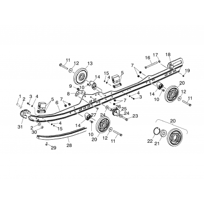 Rail Mounting (4970627062B08)