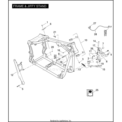 FRAME & JIFFY STAND