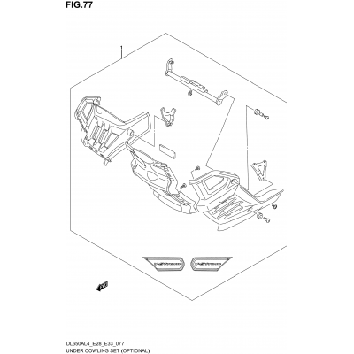 UNDER COWLING SET (OPTIONAL)