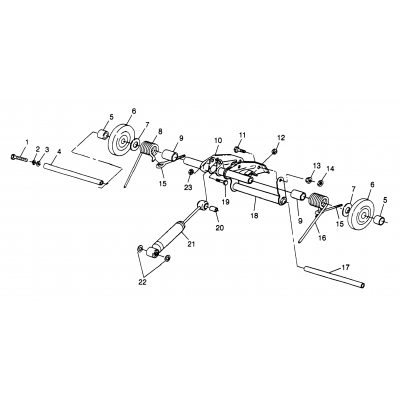 Rear Torque Arm Tran Sport & European Tran Sport E970143
