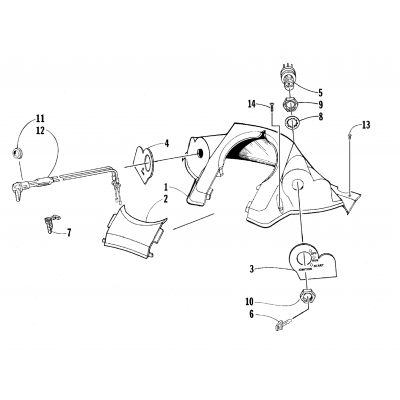 CONSOLE AND SWITCH ASSEMBLY