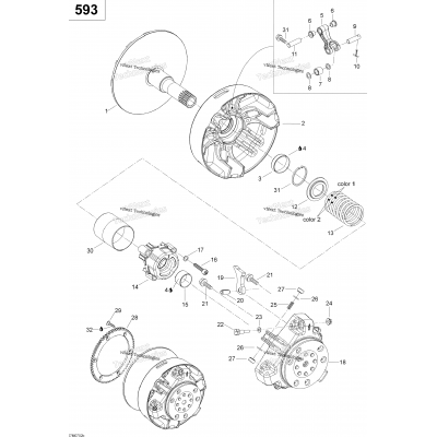 Drive Pulley 600