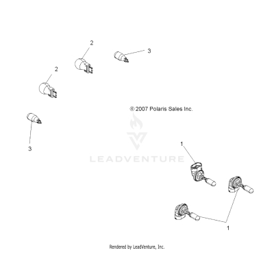 ELECTRICAL, BULBS - A19SHD57B9/E57BJ/E57BW (49ATVBULBS09SPXP850)