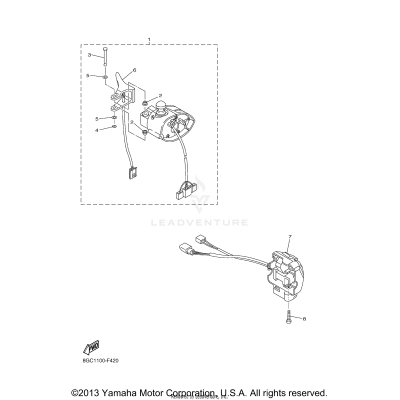 HANDLE SWITCH LEVER