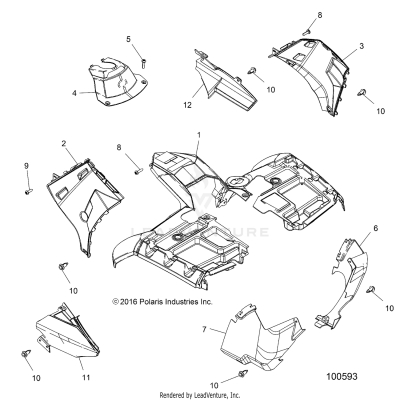 BODY, FRONT CAB - A19SXN85A8 [100593]