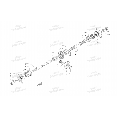 SECONDARY DRIVE ASSEMBLY