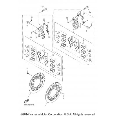 Front Brake Caliper