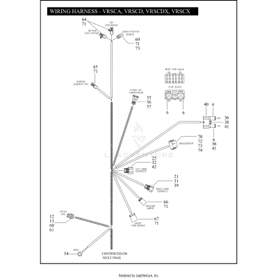 WIRING HARNESS - VRSCA, VRSCD, VRSCDX, VRSCX