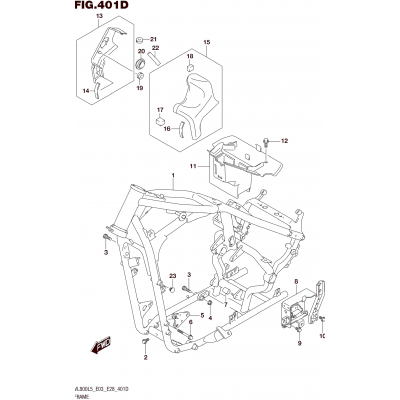 FRAME (VL800TL5 E28)