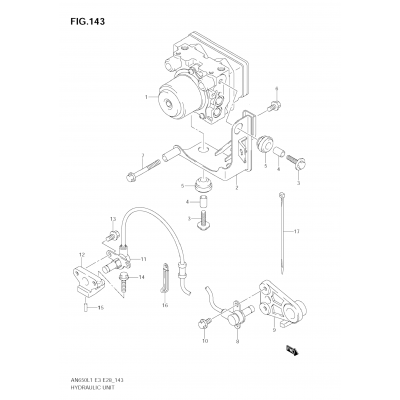 HYDRAULIC UNIT (AN650A L1 E28)