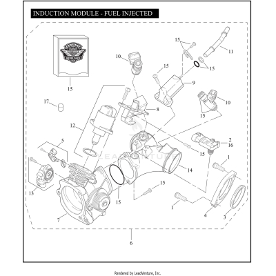 INDUCTION MODULE - FUEL INJECTED