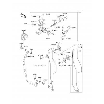 Front Master Cylinder