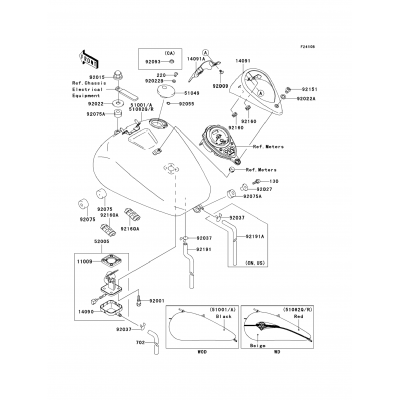 Fuel Tank(1/3)(VN1500-L4)