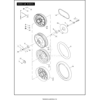 SIDECAR WHEEL