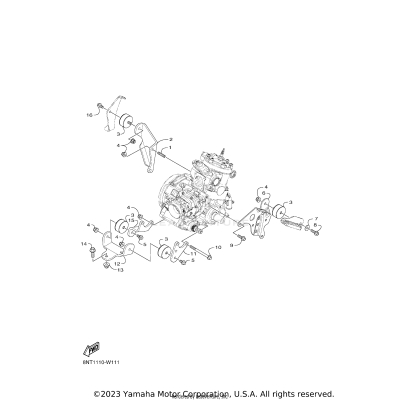 ENGINE BRACKET