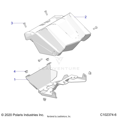 BODY, GAUGE POD - A25SVA85A4 (C102374-6)