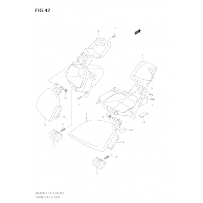 FRONT PANEL BOX (MODEL K3)