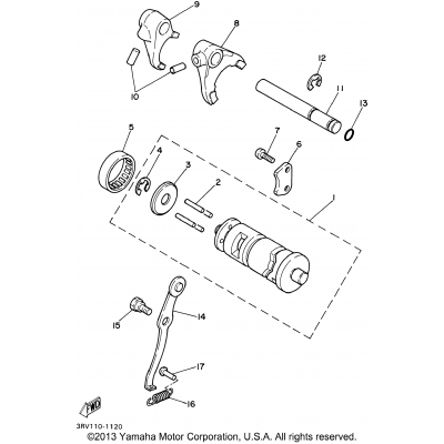 Shift Cam Fork