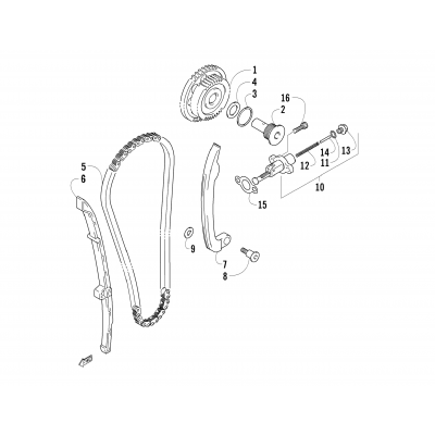 CAM CHAIN ASSEMBLY