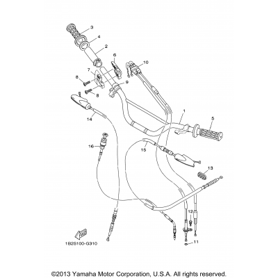 Steering Handle Cable