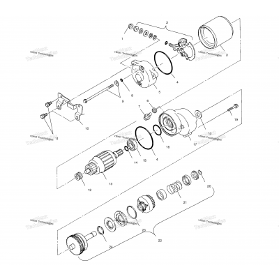 Starting Motor A01ba25ca