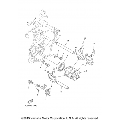 Shift Cam Fork