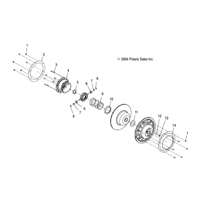 Driven Clutch /A/B/S05ne5bs/A