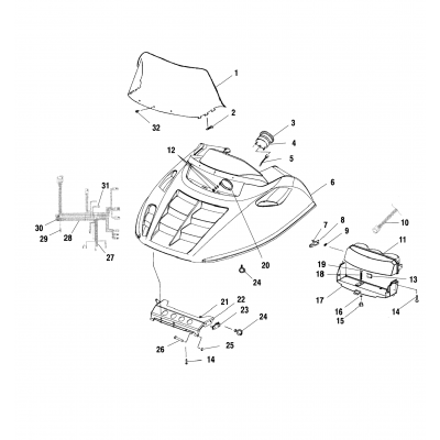 Hood Assembly S00lb4as