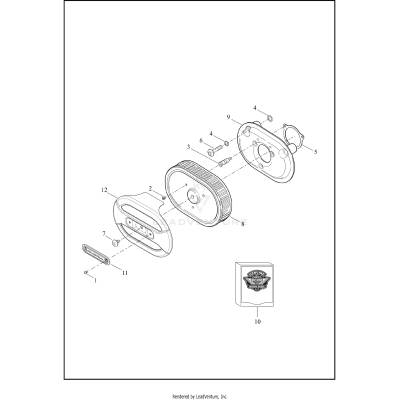 AIR CLEANER - TWIN CAM 110™