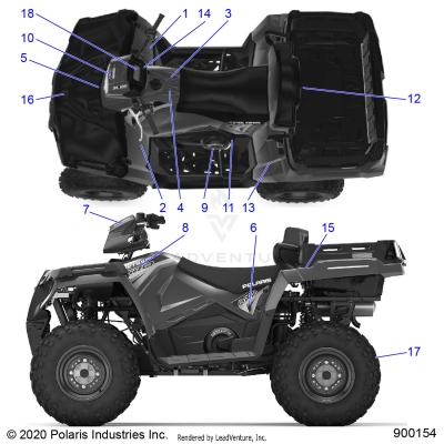 BODY, DECALS - A20SWE57F1/S57C1/C2/E1/E2 (900154)