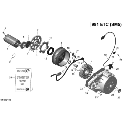 03- Magneto and Electric Starter 500W - RS-S_SM5