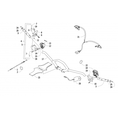 HANDLEBAR AND CONTROLS