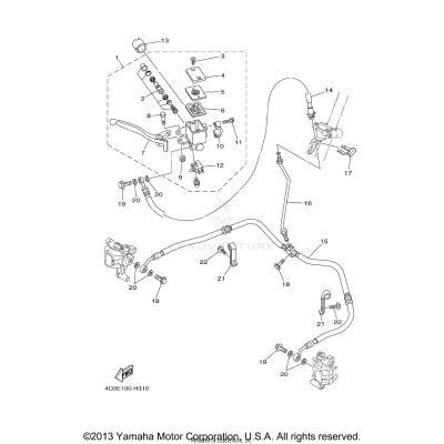 FRONT MASTER CYLINDER