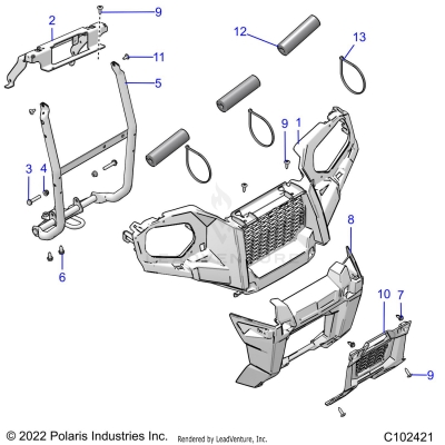 BODY, FRONT BUMPER and MOUNTING - A23SWE57F1/S57C1/C2/E1/E2 (C102421)