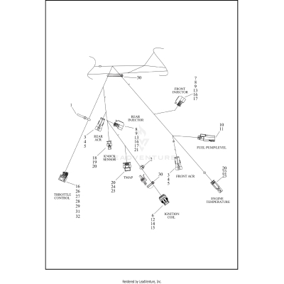 WIRING HARNESS, MAIN - FLTRX (3 OF 9)