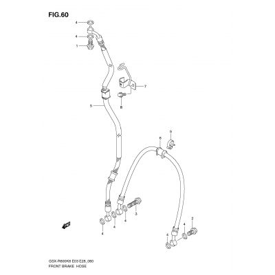 FRONT BRAKE HOSE