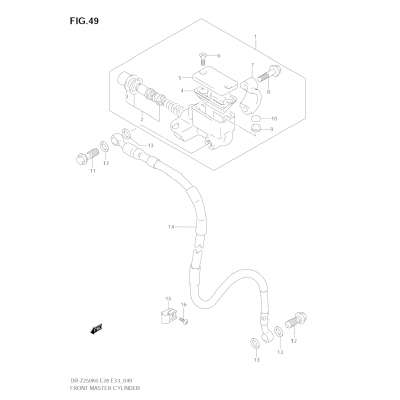 FRONT MASTER CYLINDER