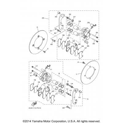 Rear Brake Caliper